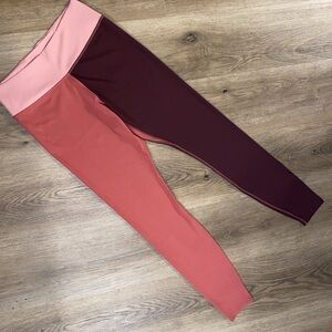 Nike Ribbed Colorblock Legging